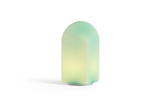 Parade Portable - Glas bordlampe fra HAY H24 grøn
