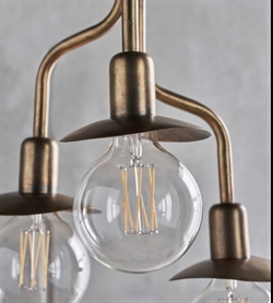 HDHara loftlampe i messingfinish fra House Doctor