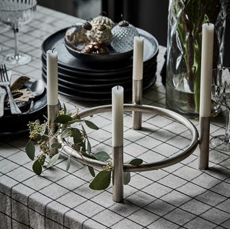 HDMaxi adventslysestage sølv fra House Doctor