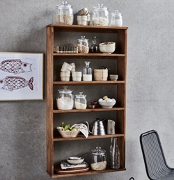 HDBalance reol - vægreol i antik brun fra House Doctor