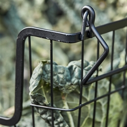 HDTaw Tråd opbevaringskurv sort 27x20 cm fra House Doctor