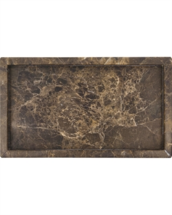HDAble dekorationsbakke i brun marmor fra House Doctor