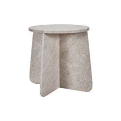 Marb sidebord i beige marmor fra House Doctor