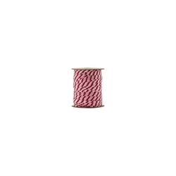 Ribbon Candy gavebånd i rødstribet fra House Doctor
