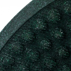 Dørmåtte HDEntry grøn 75x45 cm halvrund fra House Doctor