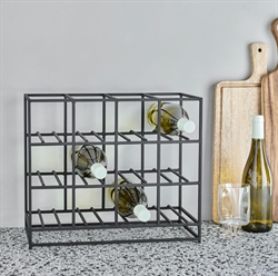 HD12 Vinreol i sort 35x41 cm fra House Doctor