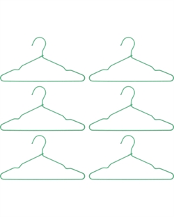 Bøjle HDWire grøn 6 stk fra House Doctor