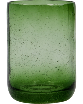 HDWah grøn tandbørstekrus i glas fra House Doctor