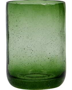 HDWah grøn tandbørstekrus i glas fra House Doctor