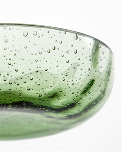 HDWah grøn sæbeskål i glas fra House Doctor