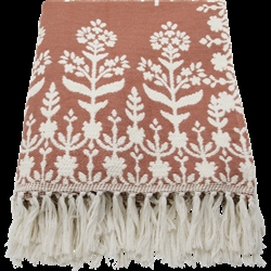 Plaid HDMazzo terracotta 200x140 cm fra House Doctor