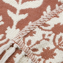 Plaid HDMazzo terracotta 200x140 cm fra House Doctor