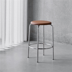 Barstol HDComma cognac-chrom fra House Doctor