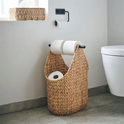 Toiletrulleholder Paper i håndvævet vandhyacint fra House Doctor