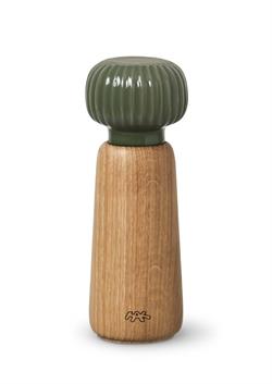 Hammershøi salt og peberkværn høj i mørkegrøn fra Kähler