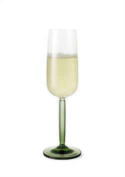 Hammershøi Champagneglas grøn 2 stk fra Kähler