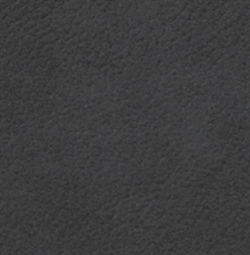 Dækkeserviet cirkel Ø40 i recycle læder nupo / sort fra LindDNA