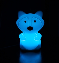 Lumipets - Ræve børnelampe natlampe med fjernbetjening fra Lumiworld