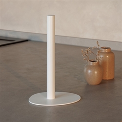 Ivana køkkenrulleholder til bord i hvid fra Metallbude