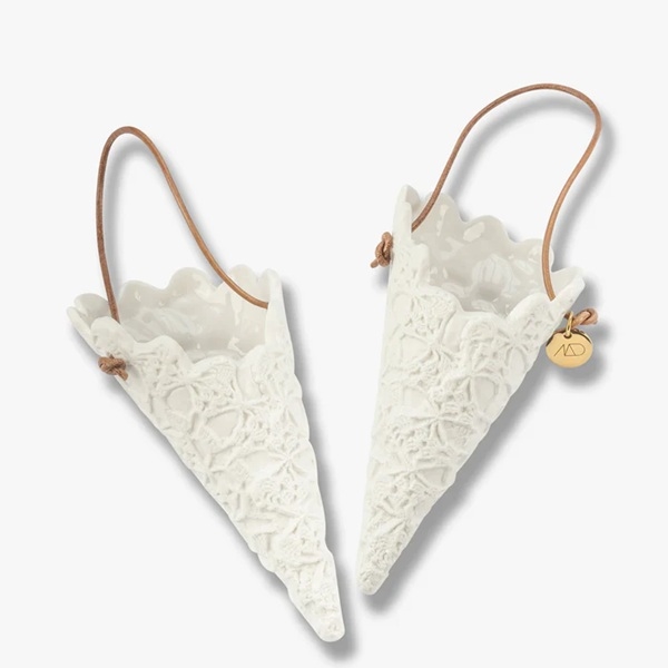 Lace kræmmerhus - off-white pk2 fra Mette Ditmer