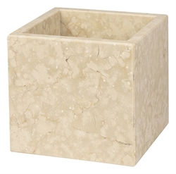 Marble Cube - marmor beholder i sand fra Mette Ditmer