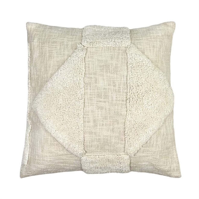 Kala beige pudebetræk 50x50 cm fra MOUD Home