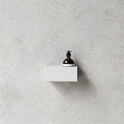 Bath Shelf 20 opbevaringshylde hvid rustfristål fra Nichba
