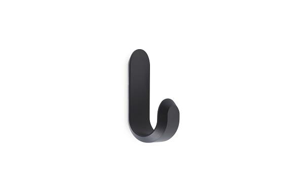 Curve Hook mini pk 2 - mat sort fra Normann Copenhagen