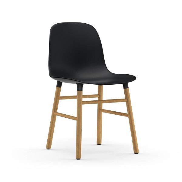 Form stol eg/sort fra Normann Copenhagen