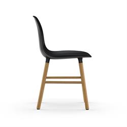 Form stol eg/sort fra Normann Copenhagen