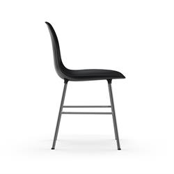 Form stol krom/sort fra Normann Copenhagen