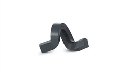 Crooked Candlestick One - lysestage grå fra Normann Copenhagen