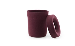 Hide papirkurv bordeaux fra Normann Copenhagen