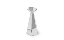 Hexa vase large i poleret rustfri stål fra Normann Copenhagen
