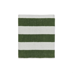 Raita håndklæde 50x100cm i grøn fra OYOY