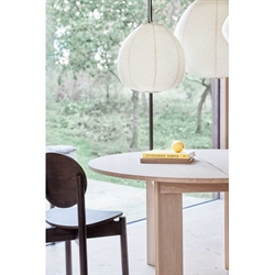 Kojo Paper Shade large - rispapirlampe offwhite fra OYOY