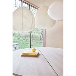 Kojo Paper Shade large - rispapirlampe offwhite fra OYOY