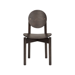 Oy Dining chair - spisebordstol i mørk træ fra OYOY