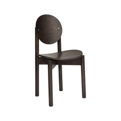 Oy Dining chair - spisebordstol i mørk træ fra OYOY