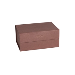 Hako Storages Box - Opbevaringsboks A5 caramel fra OYOY