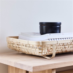 Sporta basket - brødkurv stor natur fra OYOY 