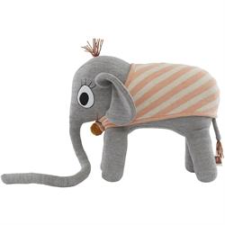 Børnepude - bamse elefant Ramboline fra Oyoy