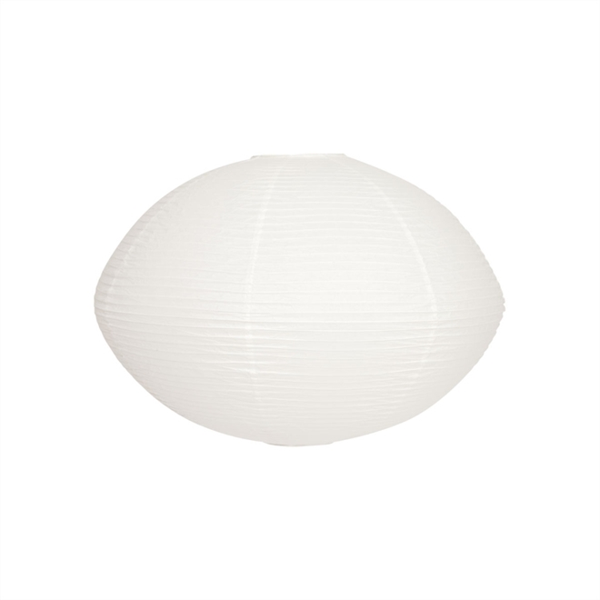 Moyo Paper Shade large - rispapirlampe offwhite fra OYOY