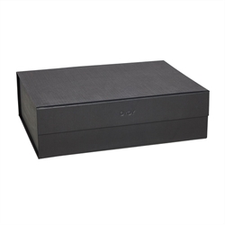 Hako Storages Box - Opbevaringsboks A3 sort fra OYOY