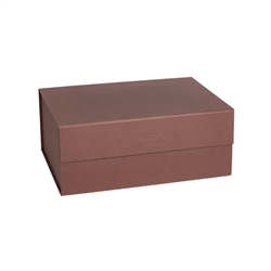 Hako Storages Box - Opbevaringsboks A4 caramel fra OYOY