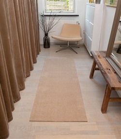 Dørmåtte Ivory Uni Colour 67x200 cm fra Tica Copenhagen
