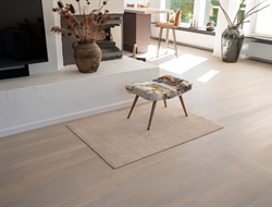 Dørmåtte - Løber Uni Colour Ivory 90x130 cm fra Tica Copenhagen