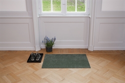 Måtte - Løber Uni Colour dusty green 60x90 cm fra Tica Copenhagen