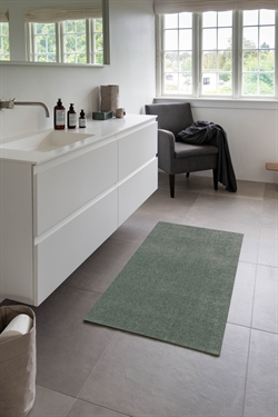 Måtte - Løber Uni Colour dusty green 67x120 cm fra Tica Copenhagen