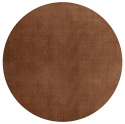 Tæppe Uni Color cognac Ø200 cm fra Tica Copenhagen
